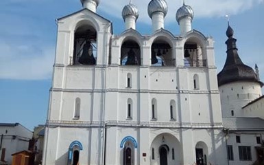 Звонница Успенского собора Ростовского кремля