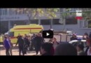 Место мощного взрыва в Крыму и эвакуация раненых попала на видео 