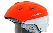 Зимний Шлем ALPINA 2015-16 GRAP orange-white