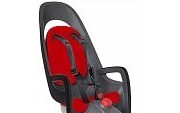 Детское кресло HAMAX CARESS W/CARRIER ADAPTER серый/черный/красный