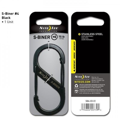 S-Biner Size 4 - Black - Увеличить