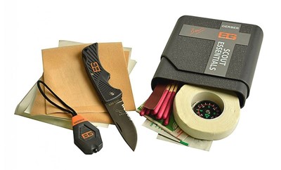 Bear Grylls Scout Essentials Kit, Plastic Case (Blister) - Увеличить