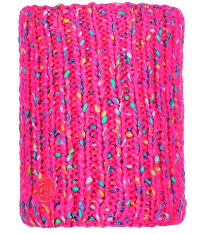 Knitted & Polar Neckwarmer Yssik Pink Fluor - Увеличить