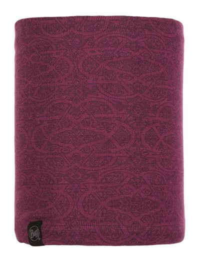 Knitted & Polar Neckwarmer Greta Purple Raspberry - Увеличить