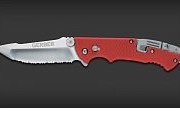 Нож складной GERBER Hinderer Rescue - Serrated, Sheath (Blister)