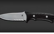 Нож  с фиксированным лезвием GERBER Big Rock - Serrated - Блистер