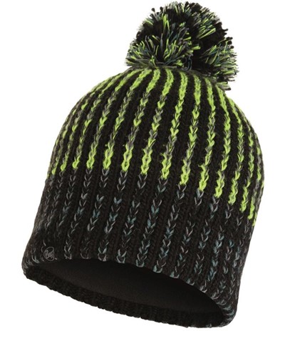 Knitted & Polar Hat Iver Black - Увеличить
