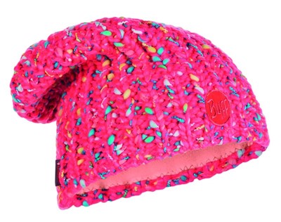 Knitted & Polar Hat Yssik Pink Fluor - Увеличить