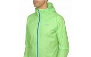 Куртка туристическая THE NORTH FACE 2014 ENDURANCE RUNNING M FETR LITE BLK JKT POWER GREEN зеленый