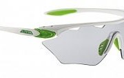 Очки солнцезащитные ALPINA PERFORMANCE TWIST FOUR SHIELD VL+ white-green/VARIOFLEX black S1-3 fogstop