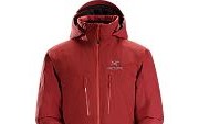 Куртка туристическая Arcteryx Mountain Essentials Fission SV Oxblood