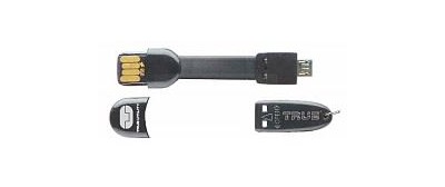Брелок TRUE UTILITY 2015 KEY-RING ACCESSORIES MobileCharger- USB to Micro USB - Black  / - Увеличить