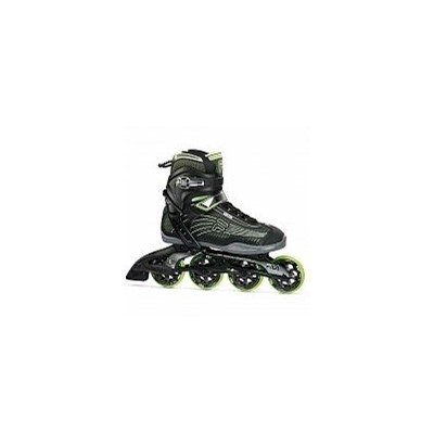 Роликовые коньки FILA Fitness PLUME 84 black/green - Увеличить