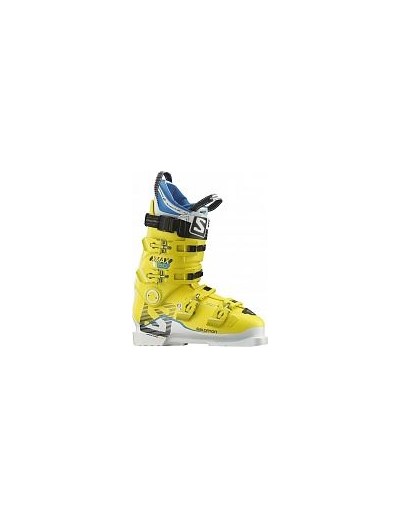 Горнолыжные ботинки SALOMON 2015-16 X MAX 130 White/Yellow - Увеличить