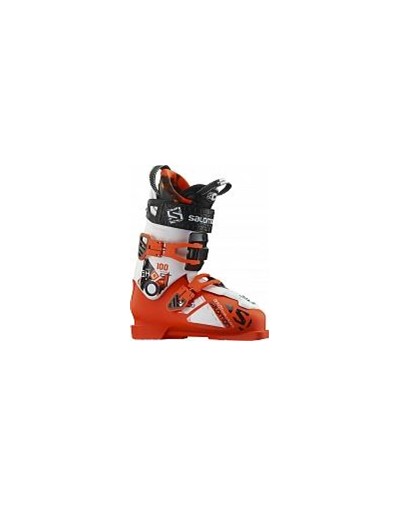 Горнолыжные ботинки SALOMON 2015-16 Ghost FS 100 Orange/White - Увеличить