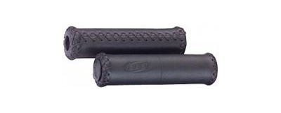 Грипсы BBB Trekking Exclusive leather grips 128 mm black (BHG-26) - Увеличить