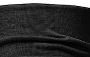 Wool Buff Solid Colors Lightweight Merino Wool Solid Black