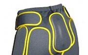 Защитные шорты BIONT Экстрим с открытым пластиком 8-10мм Черный