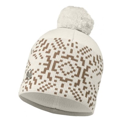 Ski Chic Collection Knitted & Polar Hat Buff Whistler Cru - Увеличить