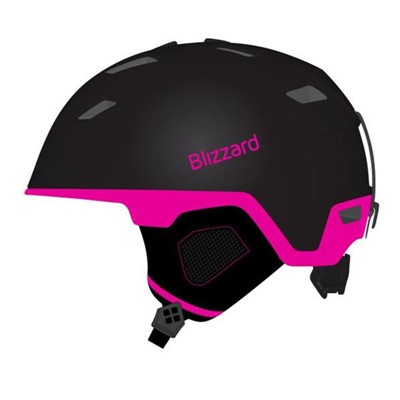 Viva Double Ski Helmet, Black Matt/magenta - Увеличить