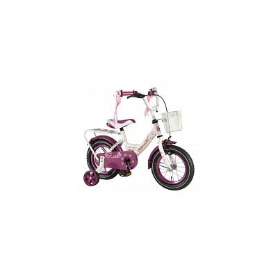 Велосипед Volare Rose 12 2014 Белый/фиолетовый (One Size) - Увеличить