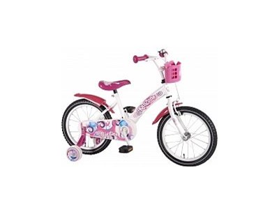Велосипед Volare Hero Girl 2014 Белый/розовый (One Size) - Увеличить