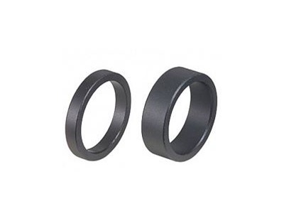 Проставочные кольца BBB AluSpace 1-1/8 black  5mm , 50pcs polybag (BHP-33OEM5mm , 50pcs) - Увеличить