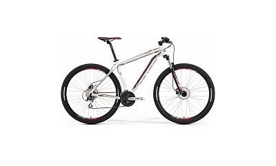 Велосипед Merida Big.nine 20-D 2015 White Black/red (Дюйм:19) - Увеличить