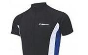 Веломайка BBB ComfortFit jersey s.s. black blue (BBW-117)