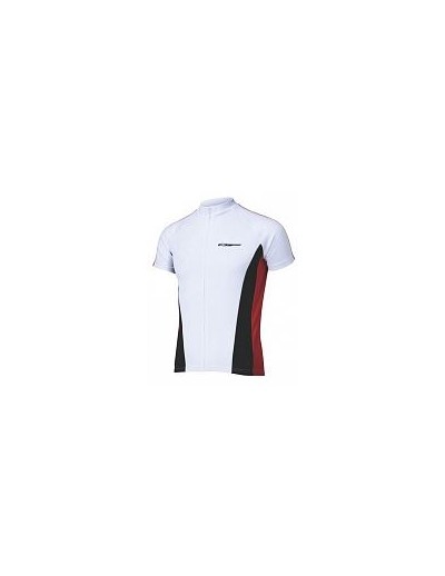 Веломайка BBB ComfortFit jersey s.s. white red (BBW-117) - Увеличить