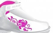 Лыжные ботинки MARPETTI 2012-13 BAMBINI NNN silver/pink 5/2И