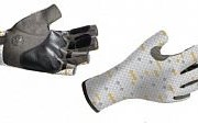 Перчатки рыболовные BUFF Pro Series Angler Gloves белая чешуя