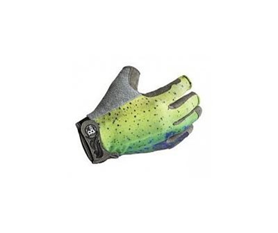 Перчатки рыболовные BUFF Pro Series Fighting Work Gloves Dorado (желтый/синий/зеленый) - Увеличить