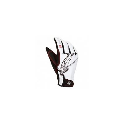 Перчатки беговые Bjorn Daehlie Glove CHALLENGER Snow White (белый) - Увеличить