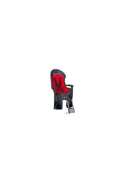 Детское кресло HAMAX SMILEY W/LOCKABLE BRACKET серый/красный - Увеличить