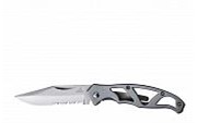 Нож складной GERBER 2015 Essentials Paraframe Mini - Stainless, Serrated (Blister)