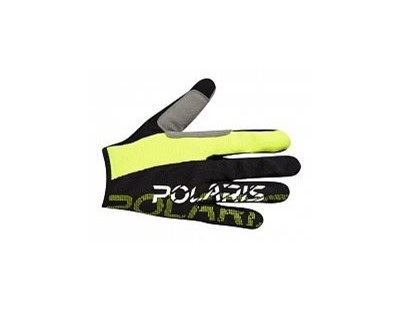 Перчатки велосипедные Polaris AM DEFY GLOVE Black/Lime - Увеличить