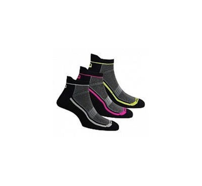 Носки Polaris COOLMAX SOCKS, 3 pack черный/розовый/желтый - Увеличить