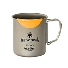 Snow Peak c силиконовой накладкой Hotlips Titanium 600 Mug 0.6л