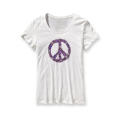Peace Sign T-Shirt женская - Увеличить