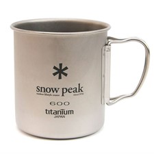 Snow Peak титановая Ti-Single 600 0.6л