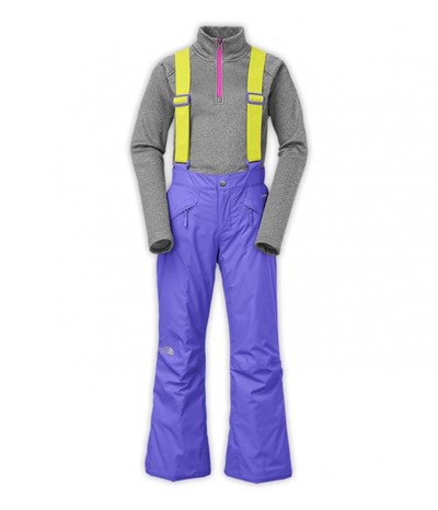 The North Face Snowquest Suspender для девочек - Увеличить
