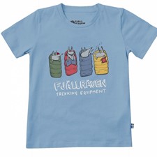 FjallRaven Kids Sleeping Foxes T-Shirt для мальчиков