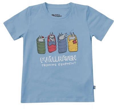 FjallRaven Kids Sleeping Foxes T-Shirt для мальчиков - Увеличить