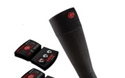 Lenz носки + аккумулятор Heat Sock 3.0 Lithium Pack Rcb 1200 черный 35/38