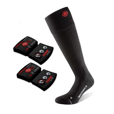 Lenz носки + аккумулятор Heat Sock 3.0 Lithium Pack Rcb 1200 черный 35/38 - Увеличить