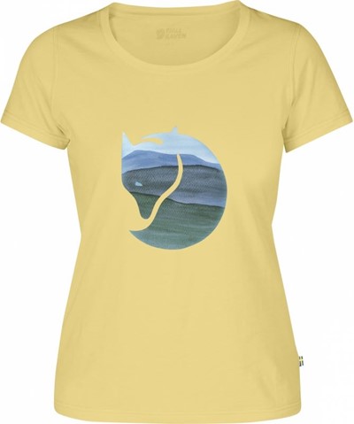 FjallRaven Watercolour Fox T-Shirt женская - Увеличить
