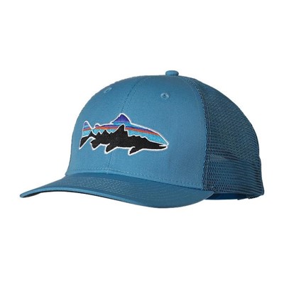 Patagonia Fitz Roy Trout Trucker Hat синий - Увеличить