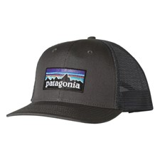 Patagonia P6 Trucker Hat темно-серый ONE*