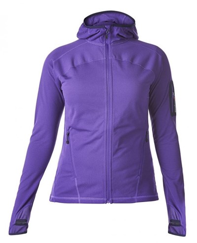 Berghaus Pravitale Light Hooded Fleece женская фиолетовый 8 - Увеличить